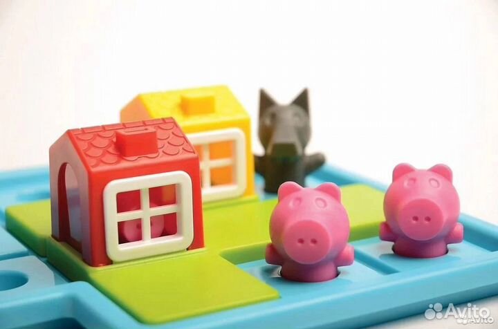Новая Настольная игра Три маленьких поросенка