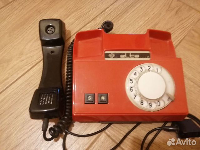Стационарный телефон СССР объявление продам