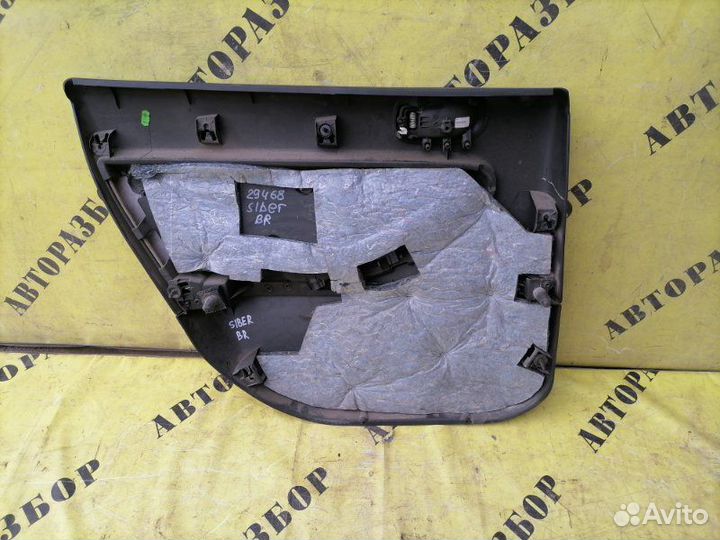 Обшивка двери задней правой Volga Siber седан 2.4
