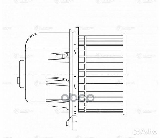 Э/вентилятор отоп. для а/м Ford Transit