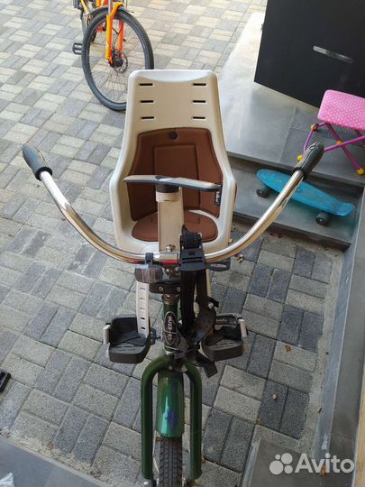 Велосипед с детским креслом