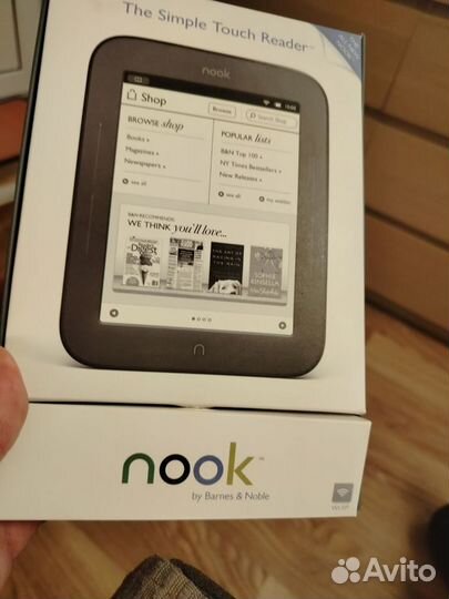 Электронная книга nook не рабочая