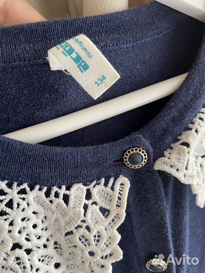 Кардиган для девочки 134