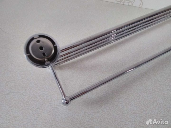 Держатель для полотенец с полкой