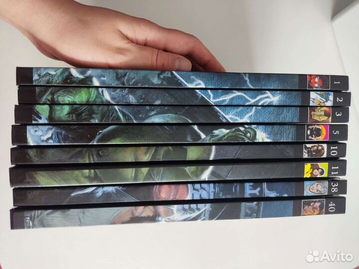 Marvel официальная коллекция комиксов hachette