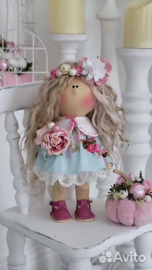 Интерьерная кукла ручной работы