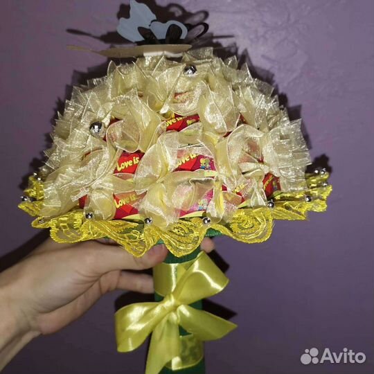 Букет из жвачек
