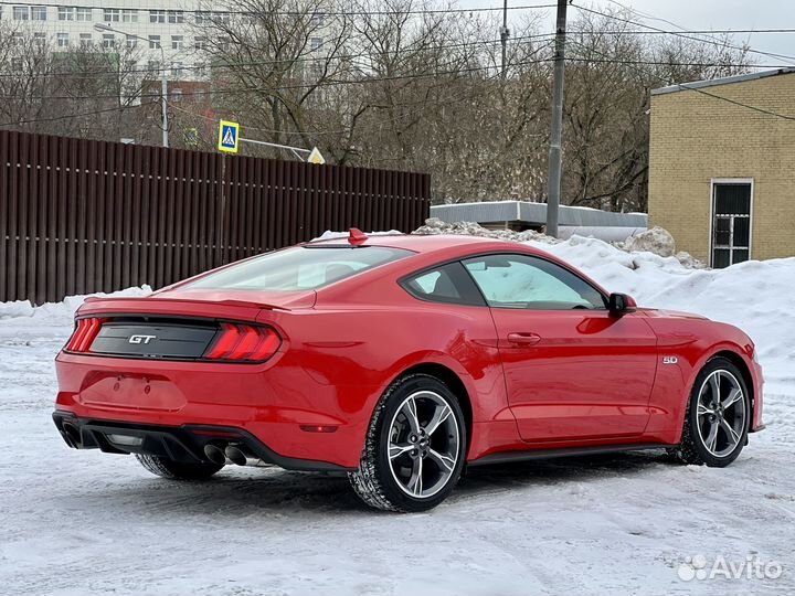 Ford Mustang 5.0 AT, 2022, 74 км