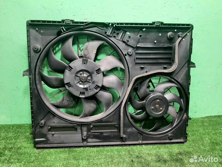 Вентилятор охлаждения двс volkswagen Touareg (7L)