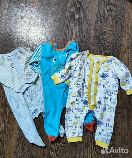 Детские вещи пакетом 68 74 80