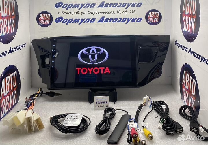 Магнитола Toyota Corolla 180 12-16 3-32 8 ядер