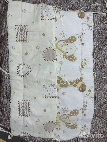 Бортики для детской кроватки