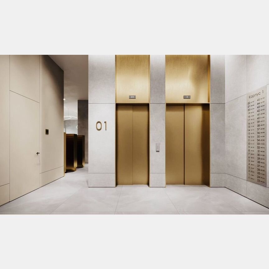 Квартира-студия, 22,1 м², 27/45 эт.