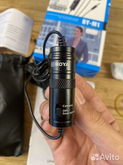 Микрофон петличный boya BY-M1 новый