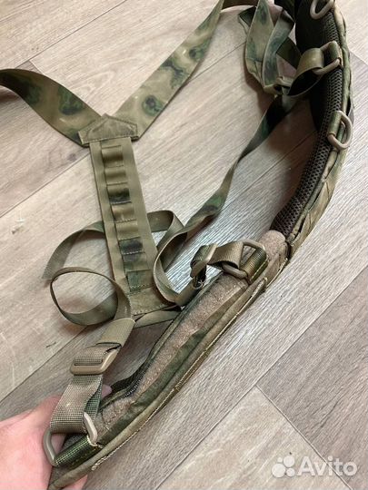 Пояс разгрузочный ссо (мох) под кевлар с лямками