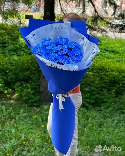 Гигантский Букет из Хризантем