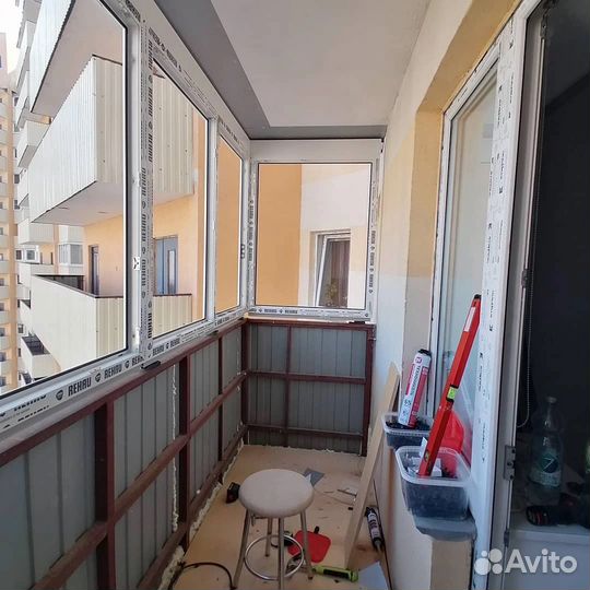 Остекление балконов