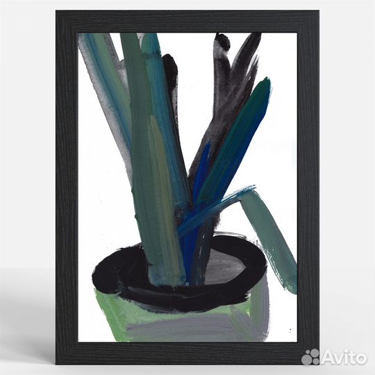 Картины этюды комнатных цветов
