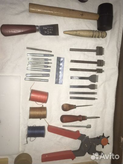 Инструменты для работы с кожей