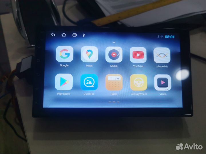 Магнитола android 7 дюймов 2-32 на приора 2 и др
