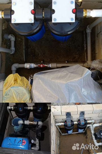 Установка фильтров для питьевой воды