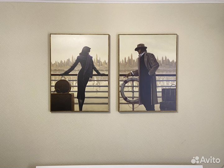 Композиция из двух картин