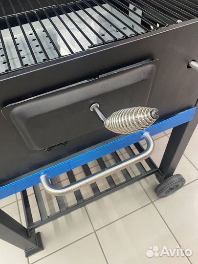 Мангал, барбекю угольные с термометром