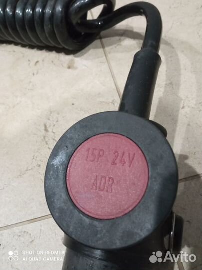 Кабель спиральный 15P/24V (ISO 12098 ADR)