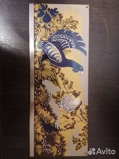 Гравюра Весенняя песня от Златоустовских мастеров