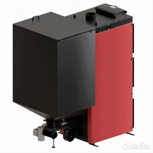 Автоматический твердотопливный котел sztoker 50квт