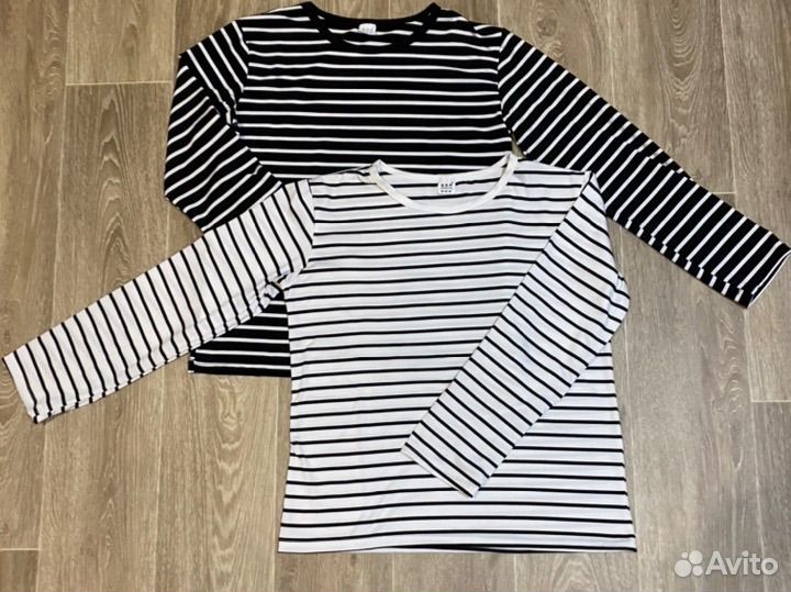 Лонгслив в полоску
