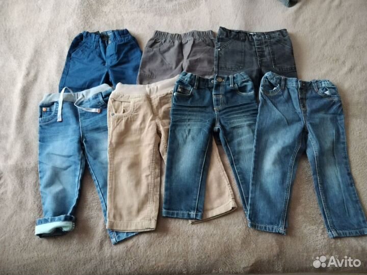 Вещи пакетом на мальчика 74-92