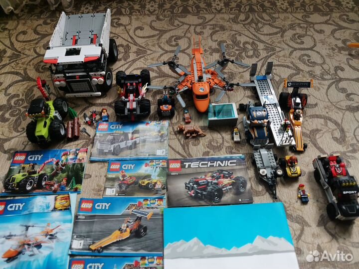 6 наборов Lego оригинал