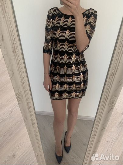 Вечернее платье мини 40-42