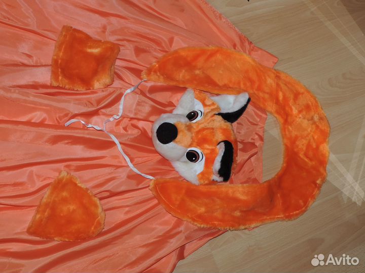Костюм карнавальный Лиса для детей и взрослых
