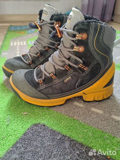 Сапоги ecco 32 зимние