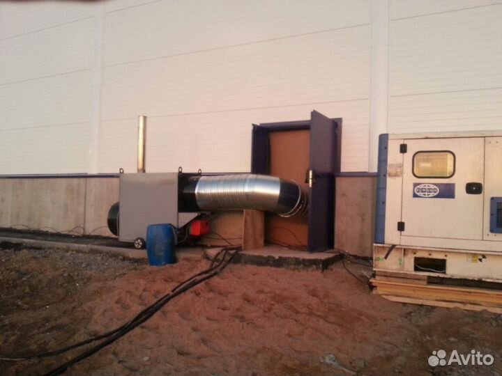 Тепловая пушка дизельная б\у 120 кВт
