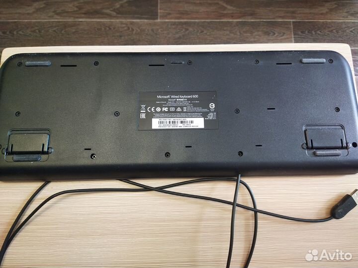 Клавиатура Microsoft Wired Keyboard 600