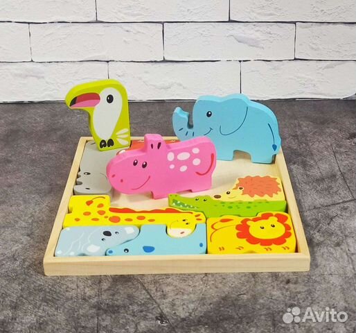 Развивающие деревянные игрушки