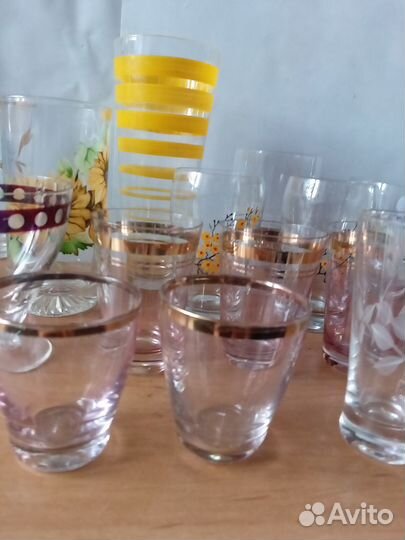 Стаканы и стопки СССР одним лотом