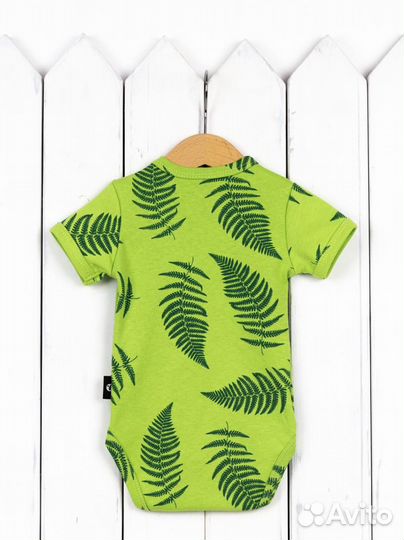 Боди детское Baby Boom Б98/7-И папоротник я7 (80)