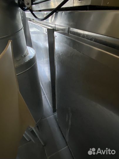 Стол холодильник Скандинавия 2 камеры