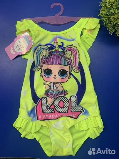 Купальник детский новый