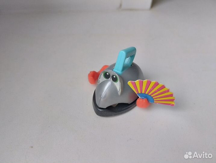 Подвижные игрушки 90х из киндер-сюрпризов