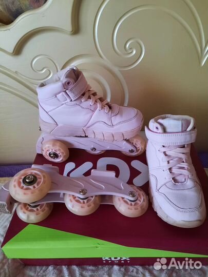 Ролики-ботинки (20,5см) 31размер