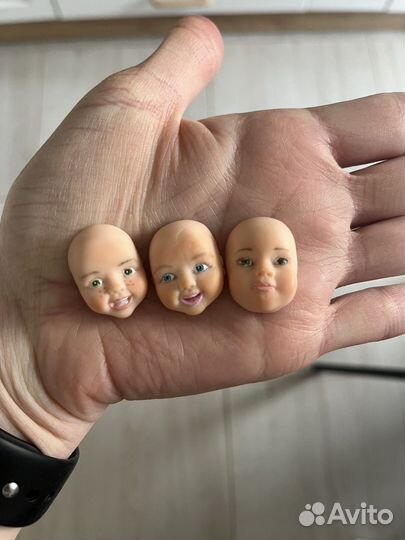 Лица для ватных игрушек