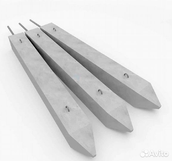 Фундамент жб сваи / забивные сваи