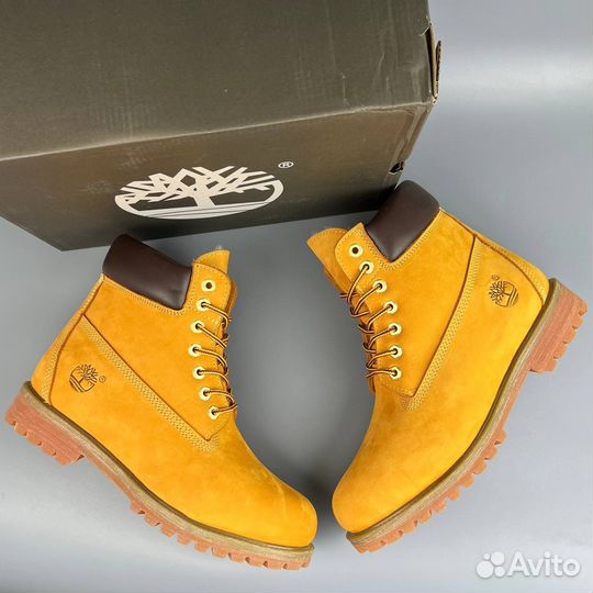 Зимние timberland с мехом