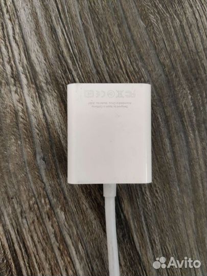 Переходник Mini DisplayPort в VGA macbook