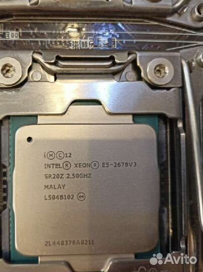 Asus Z10pa-d8 + e5 2696v3 x2 обмен